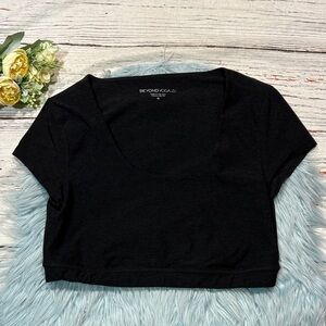 Beyond Yoga Darkest Knight Spacedye What's The Scoop Bra Top